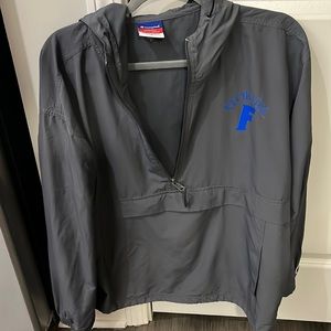 University of Florida hooded rain jacket